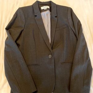 Calvin Klein charcoal blazer
